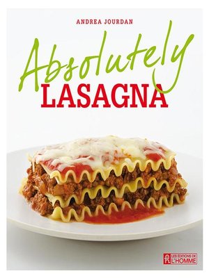 cover image of Absolutely lasagna